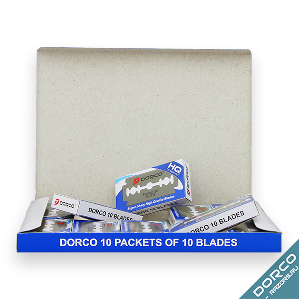 Набор DORCO ST300 (10 упаковок по 10 лезвий)