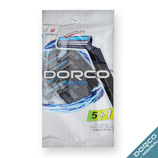 DORCO TG708-6p (5 станков + 1 бесплатно!)