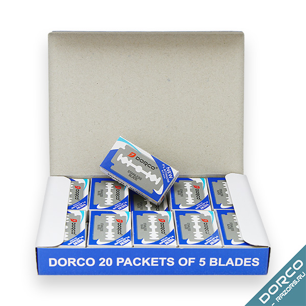 Набор DORCO ST300 (20 упаковок по 5 лезвий)