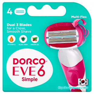 DORCO EVE6 (4 сменные кассеты)