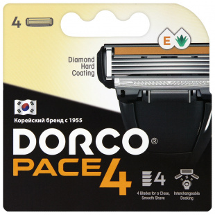 DORCO PACE4 (4 сменные кассеты)
